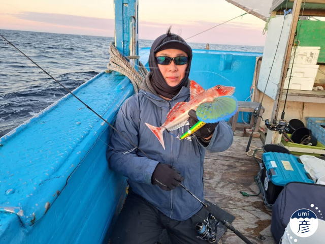 初釣りの仕入れ釣行