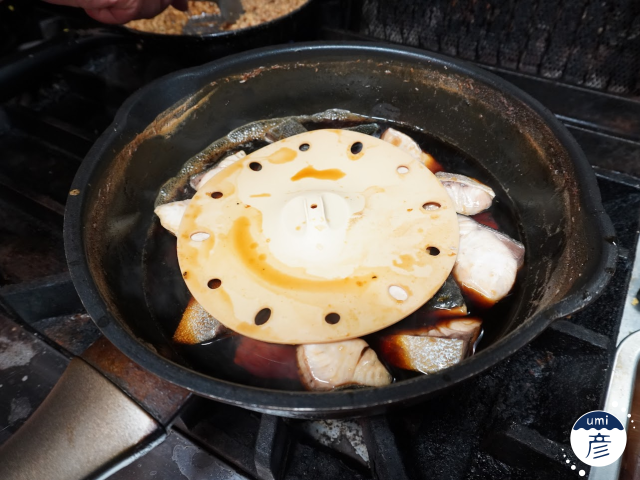 ほっこり♪海彦特製ブリ大根！