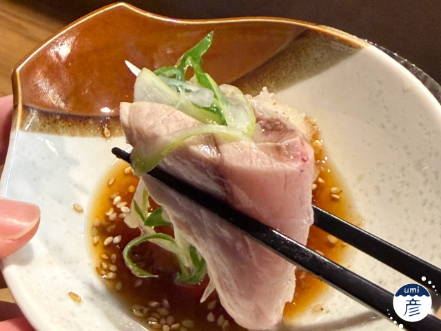 脂のり抜群の寒ブリを使ったしゃぶしゃぶ登場！