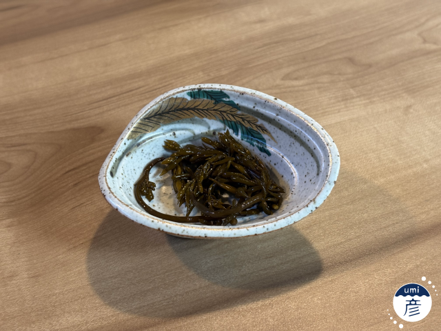 ジャキジャキ食感がクセになる。生ひじき初登場!