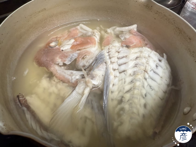 イサキの骨で出汁を取ったら味が薄い？アラ汁の実例を調べて分かったこと