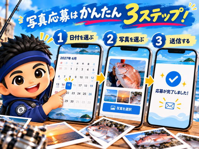 あなたの釣った魚が2027年のカレンダーに！みんなの思い出を集める「1日1魚カレンダー」写真大募集